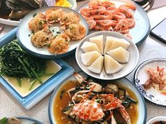 丰富的海鲜-锦里海景海鲜餐厅.三亚老字号(亚龙湾中心广场店)