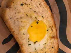 太阳蛋培根烤吐司-星巴克(北辰西路店)