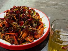 干煸龙虾-盱眙虾神於氏龙虾(夫子庙红街店)