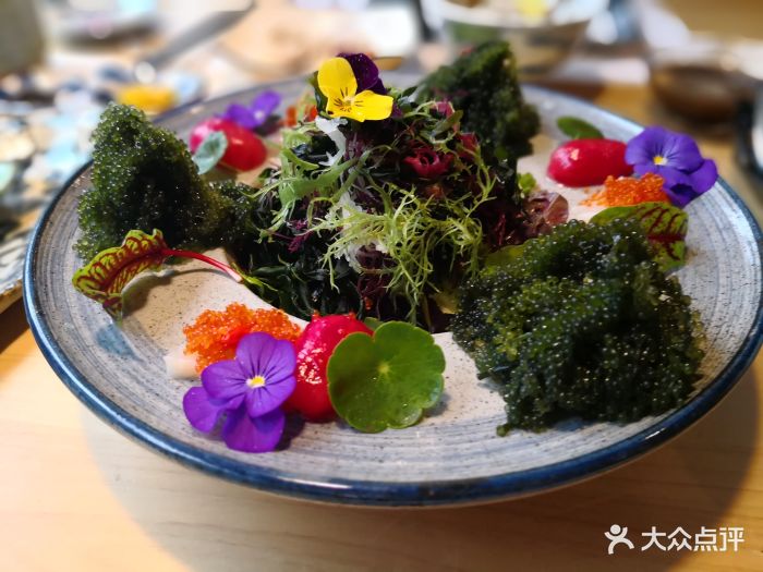 万叶海鲜炉端烧(中关村店)海葡萄沙拉图片 - 第7张