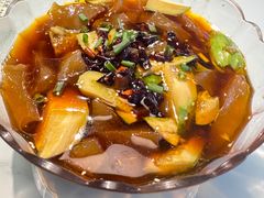 凉粉-华盛园卷子王农家菜水库鱼