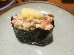 奶油蟹肉寿司-鸟鸣门屋台料理(金帝银泰店)