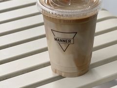 薄荷冰拿铁-Manner Coffee(IFS一楼店)
