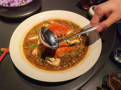 酸萝卜梭子蟹豆面-三利音·玖弄小鲜(浦东嘉里城店)