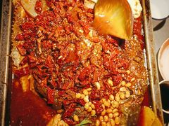 -探鱼·鲜青椒爽麻烤鱼(广州欣荣广场店)