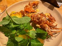 炸软壳蟹配烤凤梨色拉-SHAN山(前滩太古里店)