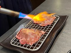 火炙和牛寿司-铭牛烧肉·和牛海鲜自助(高新月牙湖店)