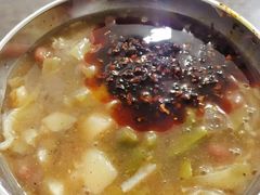 -清真马乐贝腊牛肉蛋黄菜夹馍(马蓉洒金桥店)