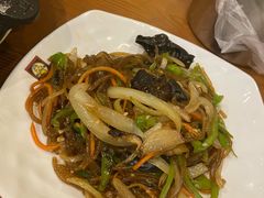 炒杂菜-喇喇排骨火锅·传统韩式脊骨汤(望京西园总店)