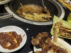 -北京龙庆四季香农家饭庄·灶台鱼·碳烤虹鳟鱼(龙庆峡店)