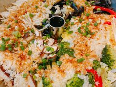 汽锅蔬菜拼盘-村长家的疙瘩汤(沌口店)