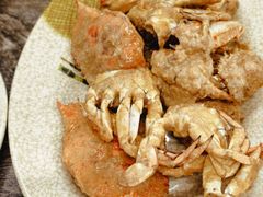 咸蛋黄炒蟹-贞姨美食·老字号海鲜大排档