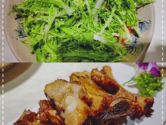 炝拌苦菊-呱呱叫民俗风味主题餐厅(沣峪口店)