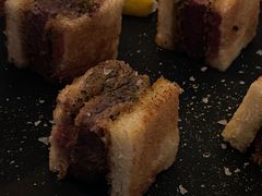 纯血黑安格斯谷饲牛西冷三明治-salée