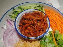 招牌京酱肉丝-额娘·现烙春饼烤鸭(太原总店)