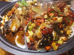 宫保鸡丁烤鱼-锦尚阁烤鱼•天津菜(宣武门胡同店)