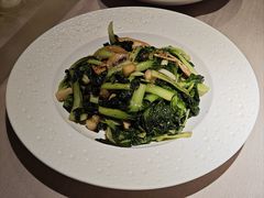 塔菜蘑菇炒春笋-尚一汤·粤菜海鲜(环球港店)