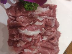 手切鲜肉拼盘-京门老爆三·铜锅涮肉 爆肚(望京店)