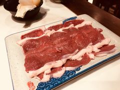 手切苏尼特羊上脑芯-宣武小院涮肉(前门店)
