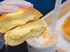 流心奶黄冰冰包-喜茶(深圳福田星河COCO Park店)
