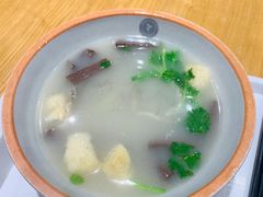 鸭血粉丝汤-小桃园·豆浆油条(复兴中路店)
