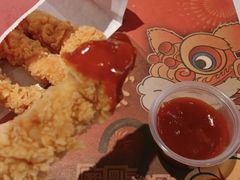 香辣黄金鸡柳-肯德基(福清万达店)