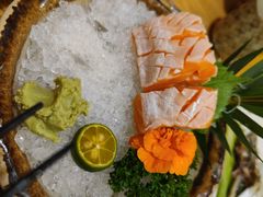 三文鱼腩刺身-樱の千渡日式料理·铁板烧•烧鸟(金盛田广场店)
