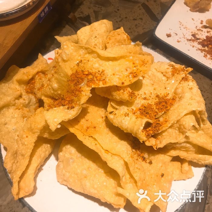 坎爷秘制火锅香酥豆皮图片-北京四川火锅-大众点评网