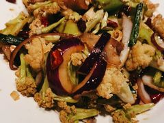 辣炒有机菜花-胶东海鲜饺子城·大排档(陶然亭店)