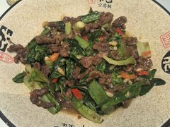 油麦菜炒牛肉-味悦·老字号·赣州菜(厚德总店)