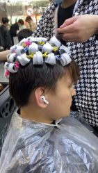 -藤野造型专业烫染接发