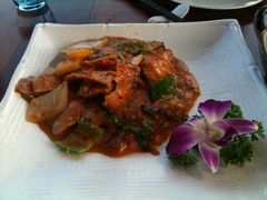 泰式炒猪颈-三亚亚龙湾人间天堂鸟巢度假村