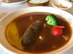 捞汁辽参-依兰国际酒店-颐和轩中餐厅