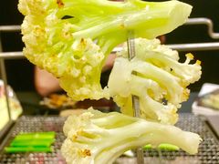 花菜-長壹旋转烤吧 农家鸡火锅