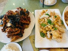 焦糖茄子牛肉粒-桃子餐厅·天津菜(红星路直营店)