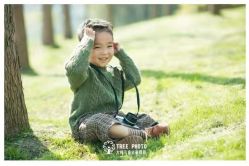 点击看大图 -大树儿童摄影