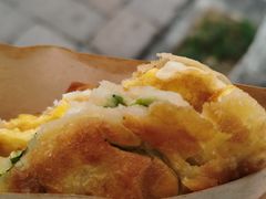 鸡蛋火烧-皮市街大油火烧