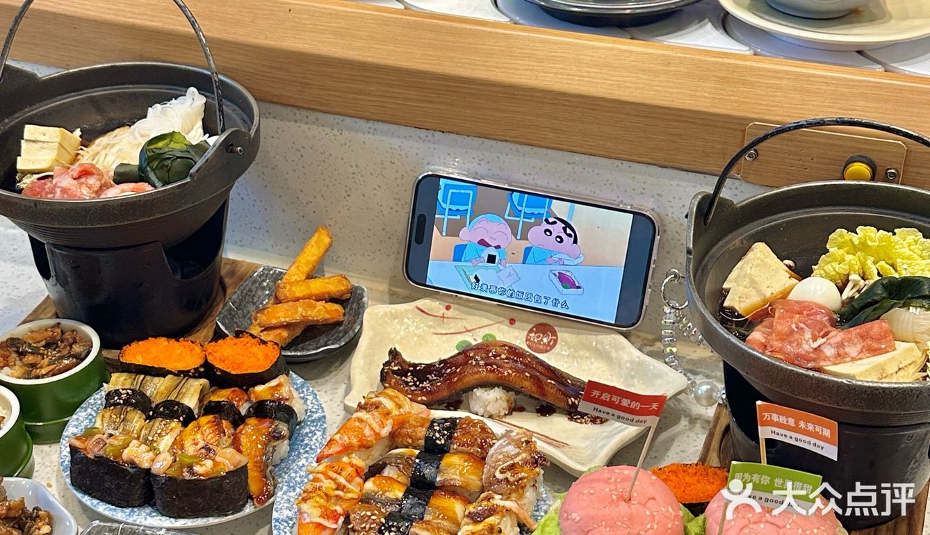 超有氛围感的日料寿司自助！新上鳗鱼饭好好吃啊