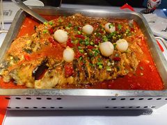 荔枝香辣清江鱼-鱼酷活鱼烤鱼(昆明路店)