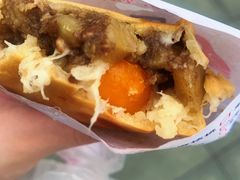 鲜肉蛋黄芝士-味正点车轮饼可丽饼(南禅寺店)
