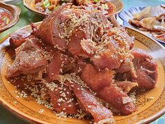 油烫鹅-对又来老费饭店