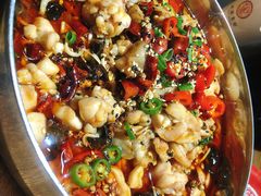 水煮牛蛙-叶派龙虾•招牌香辣蟹·海鲜(中海国际店)