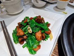 台湾山苏炒猪颈肉-黑明餐厅(白鹭洲店)