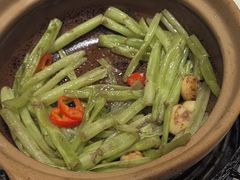 虾酱啫通菜-勝記酒家·37年老字号·经典粤菜(荔枝公园店)