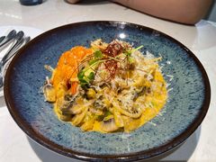 芝士蘑菇鲜虾意大利面-BE BRIGHT KITCHEN(正佳广场店)