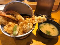 天妇罗盖饭C-天ぷら定食まきの(難波千日前店)