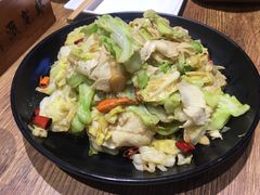 板筋炒大头菜-叶派龙虾•招牌香辣蟹·海鲜(中海国际店)