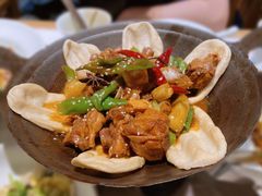 金饼地锅鸡-掌柜的店·河南菜(新天地店)