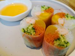 芒果大虾纸米卷-大茴香越法料理(SOHO复兴店)