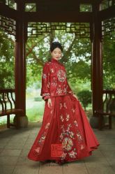 点击看大图 -藤薰定制中式嫁衣礼服旗袍店